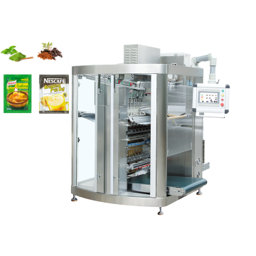 6 Lanes 4 Side Seal Powder Packaging Machine